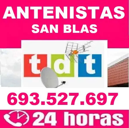 Antenistas San Blas a domicilio